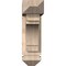 Ekena Millwork Merced Arts and Crafts Smooth Bracket w/ Offset Brace, Douglas Fir, 5 1/2"W x 18"D x 18"H BKT0604X18X18MRC03SDF - alternate 3